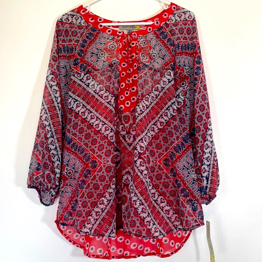 NWT Figueroa&flowers top size XL